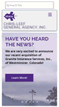 Mobile Screenshot of chris-leef.com